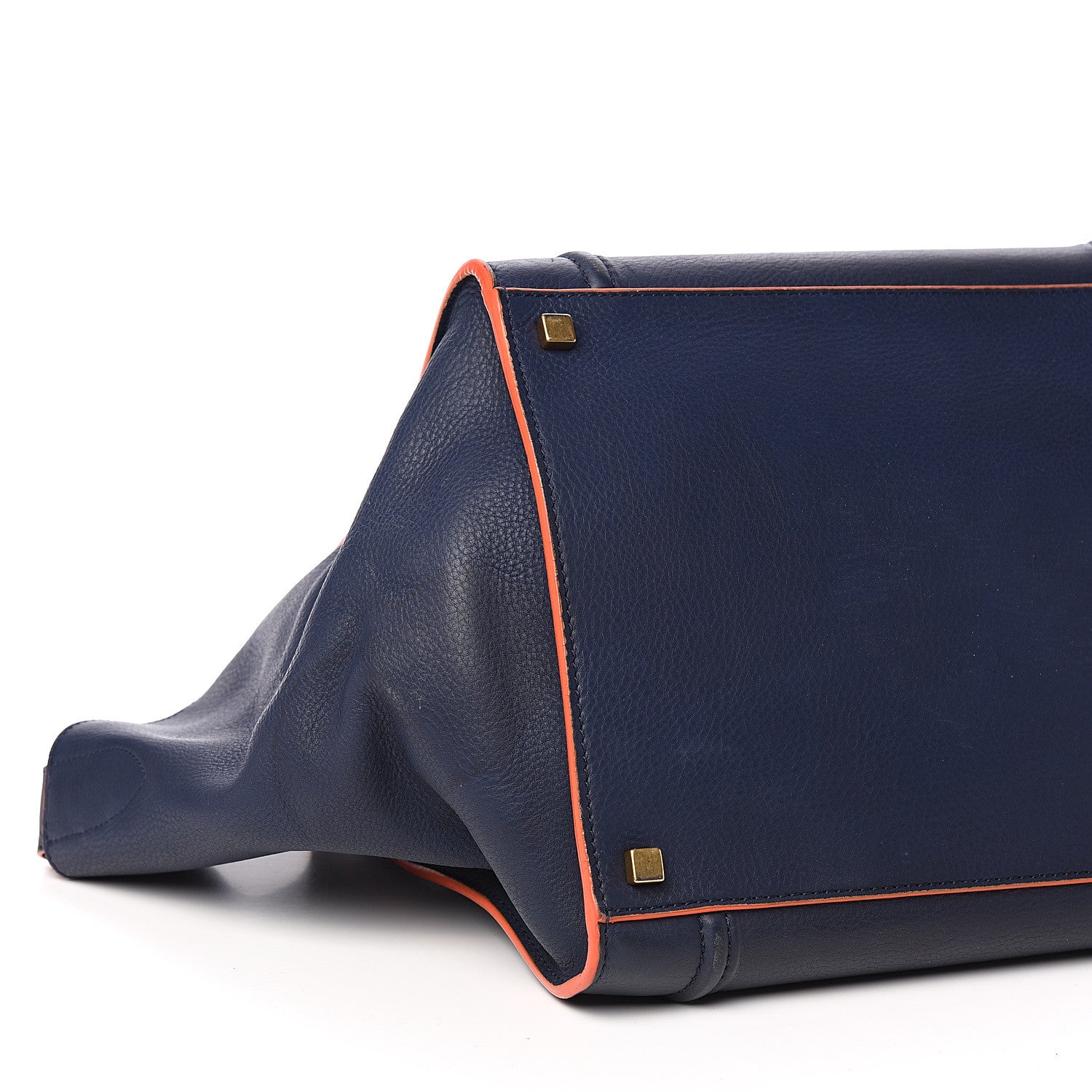 Celine Supple Calfskin Small Phantom Luggage Midnight 8 of 9