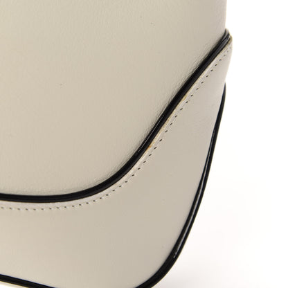 Gucci Calfskin Jackie O Hobo White Black 9 of 13