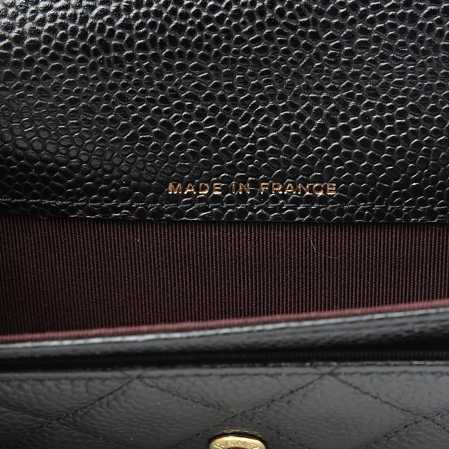Chanel Caviar Quilted Flap Card Holder Black 6 of 8