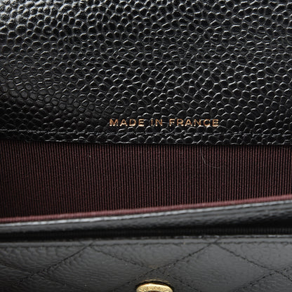 Chanel Caviar Quilted Flap Card Holder Black 6 of 8