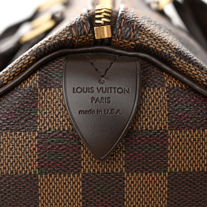 Louis Vuitton Damier Ebene Speedy 35 7 of 12