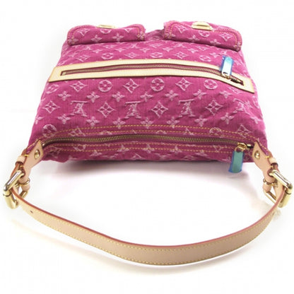 Louis Vuitton Denim Baggy GM Fuchsia 5 of 6