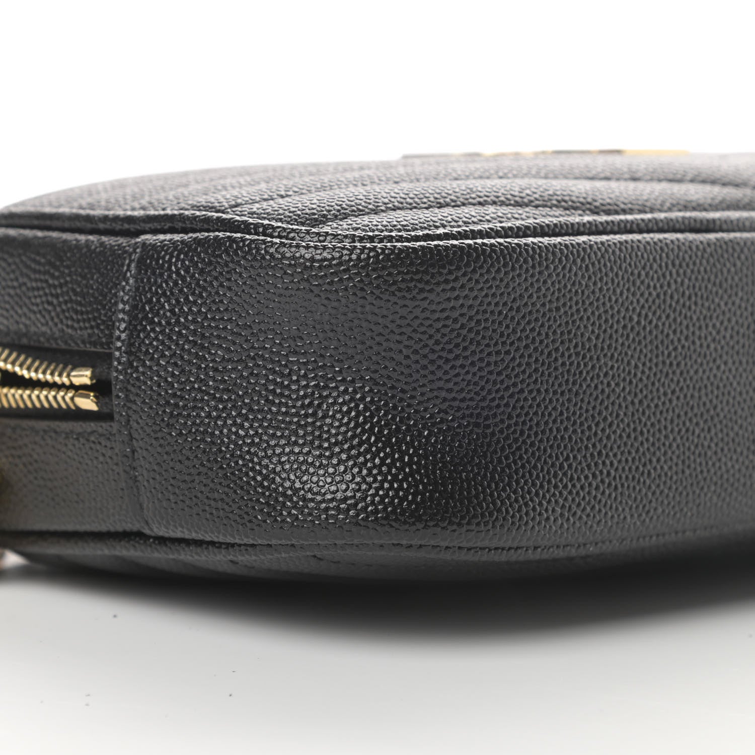 Saint Laurent Grain De Poudre Matelasse Monogram Mini Lou Camera Bag Black 9 of 11