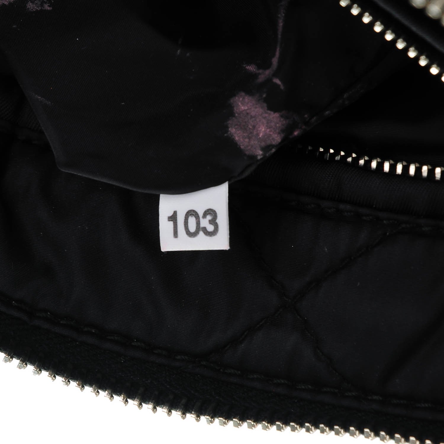 Prada Tessuto Nylon Bomber Clutch Nero Black 6 of 7
