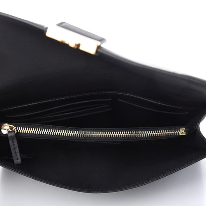Fendi Vitello Grace Matte Kan U Wallet On Chain Black 5 of 11