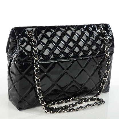 Chanel Vinyl Quilted In the Business Flap Bag Black 3 of 8