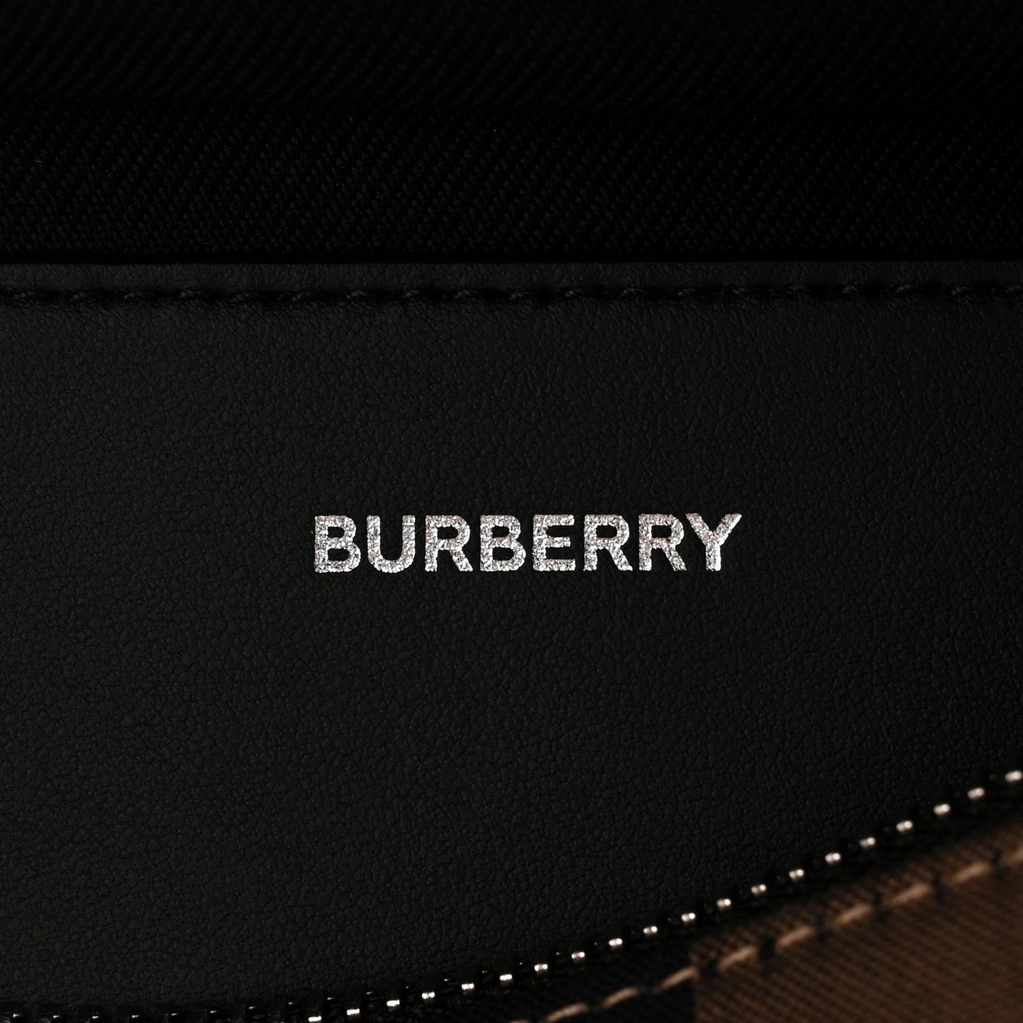 House Check Sonny Bum Bag Taupe Brown
