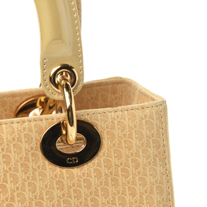 Christian Dior Nubuck Diorissimo Medium Lady Dior Gold 13 of 13