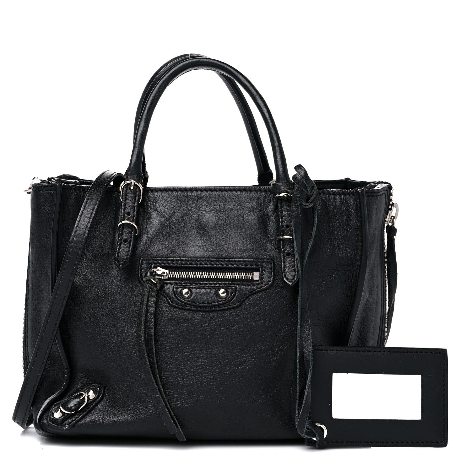 Balenciaga Veau Souple Papier Mini A4 Tote Black 1 of 18