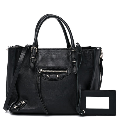 Balenciaga Veau Souple Papier Mini A4 Tote Black 1 of 18