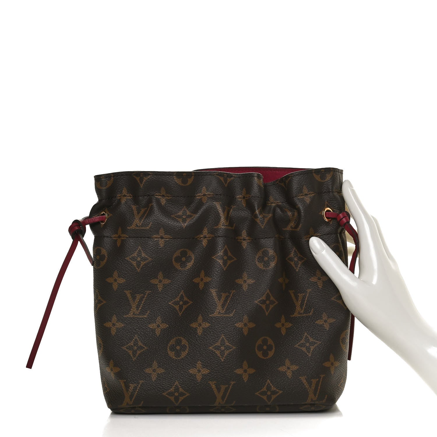 Louis Vuitton Monogram Pouch Noe Fuchsia 2 of 11