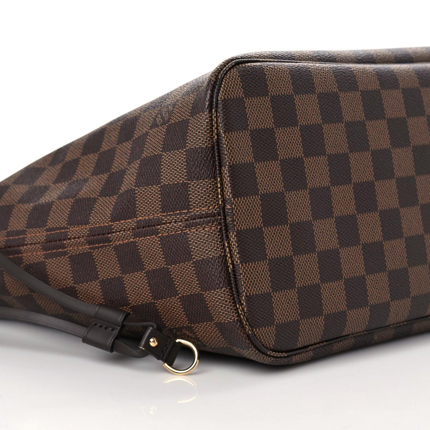 Damier Ebene Neo Neverfull MM Rose Ballerine