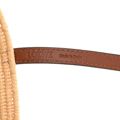 Loewe Raffia Square Small Basket Tote Bag Natural Tan 6 of 11
