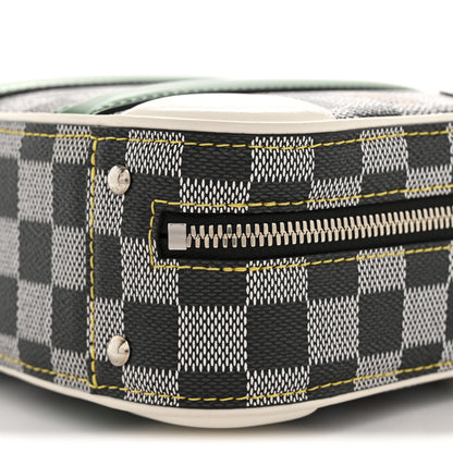Louis Vuitton Damier Valisette BB Black White 10 of 11