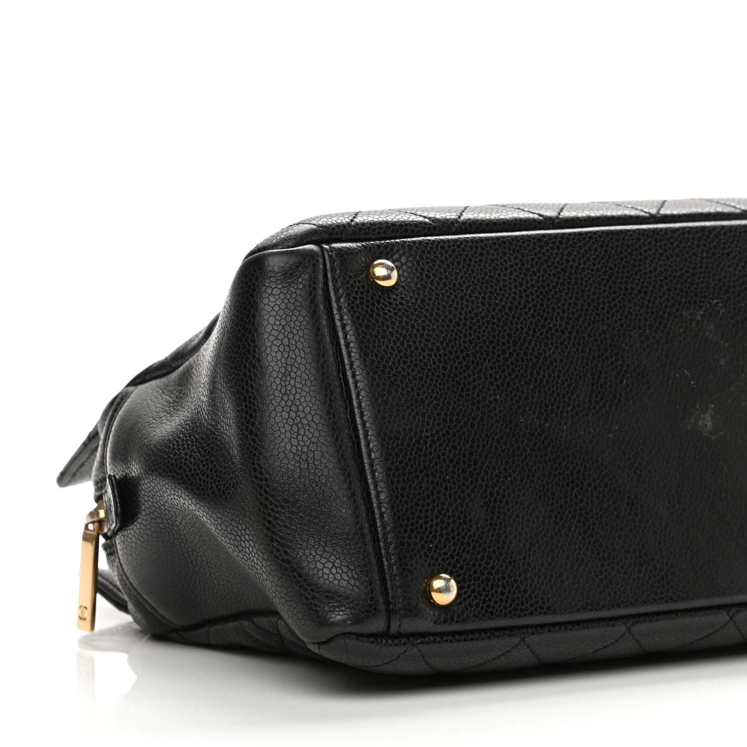 Chanel Caviar Quilted Petit Timeless Tote PTT Black 9 of 11