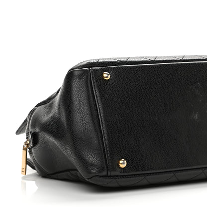 Chanel Caviar Quilted Petit Timeless Tote PTT Black 9 of 11