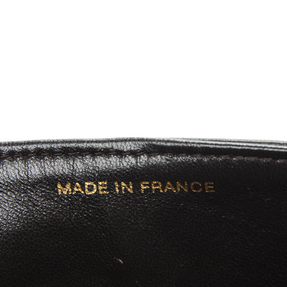 Chanel Lambskin Quilted Small Double Flap Dark Brown 6 of 9