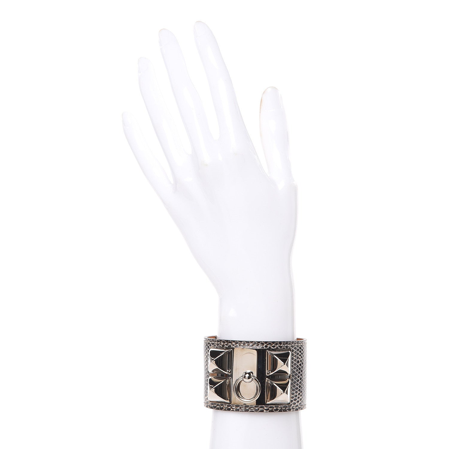 Hermes Lizard Collier De Chien CDC Bracelet S Ombre 2 of 6