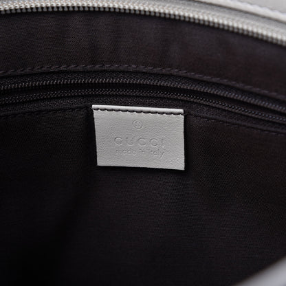 Gucci Monogram Medium Flat Messenger Bag Off White 8 of 10
