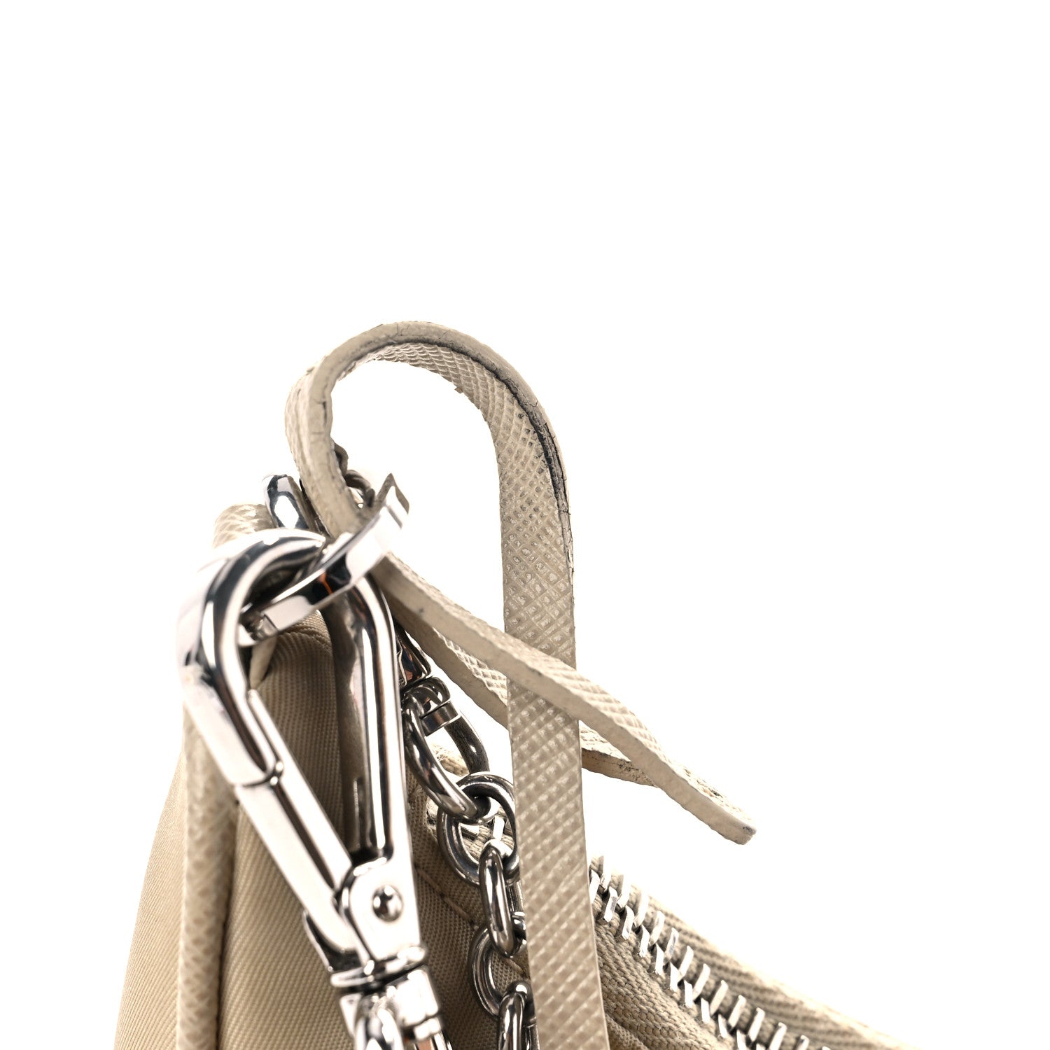 Prada Re-Nylon Saffiano Re-Edition 2005 Shoulder Bag Deserto 15 of 16