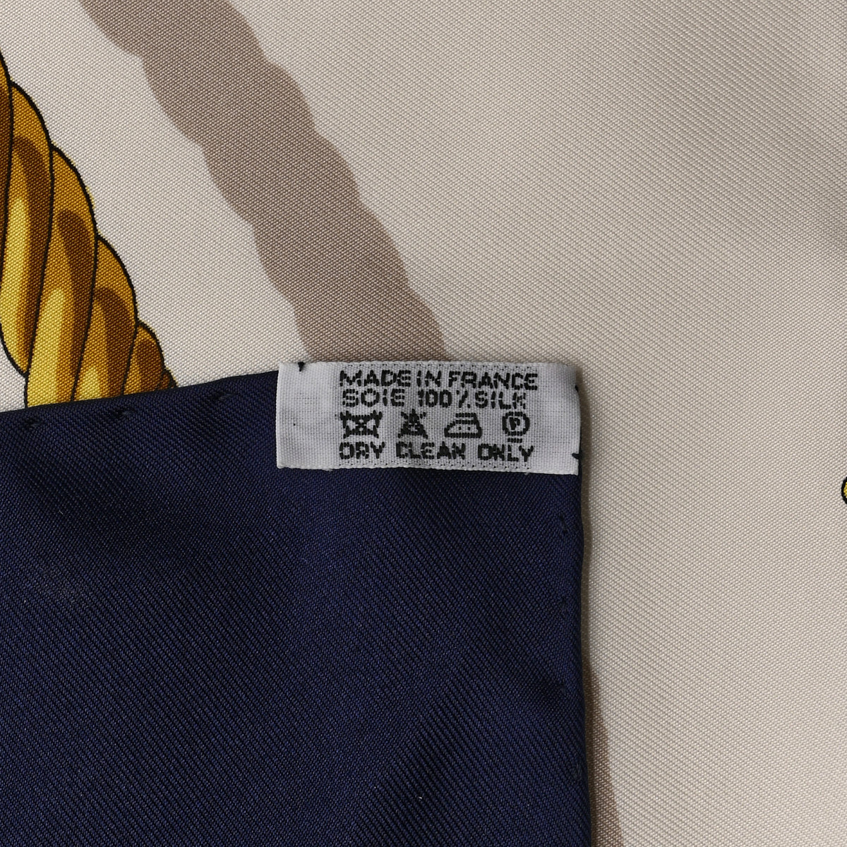 Silk Mousseline Les Cavaliers D'Or Scarf 90