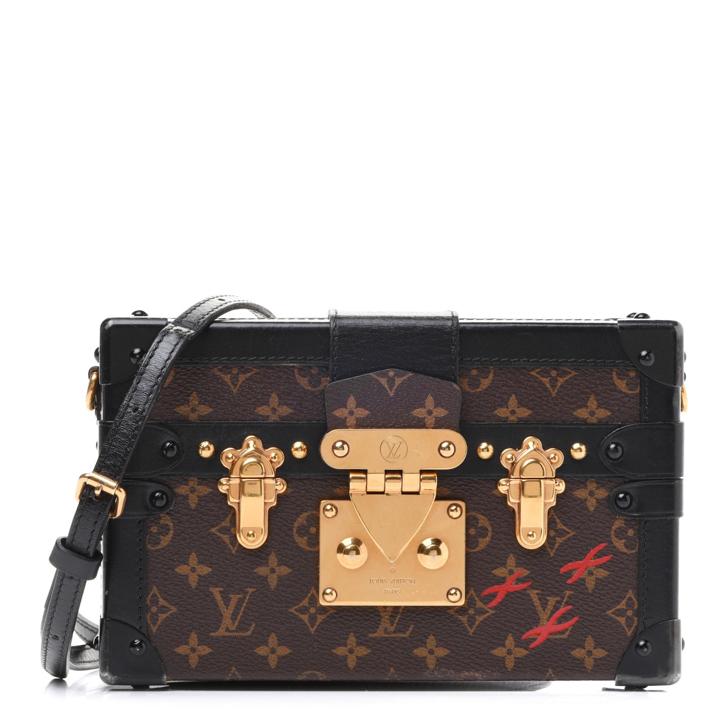 Monogram Petite Malle Black