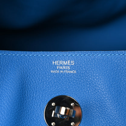 Hermes Evercolor Lindy 30 Bleu Hydra 6 of 11