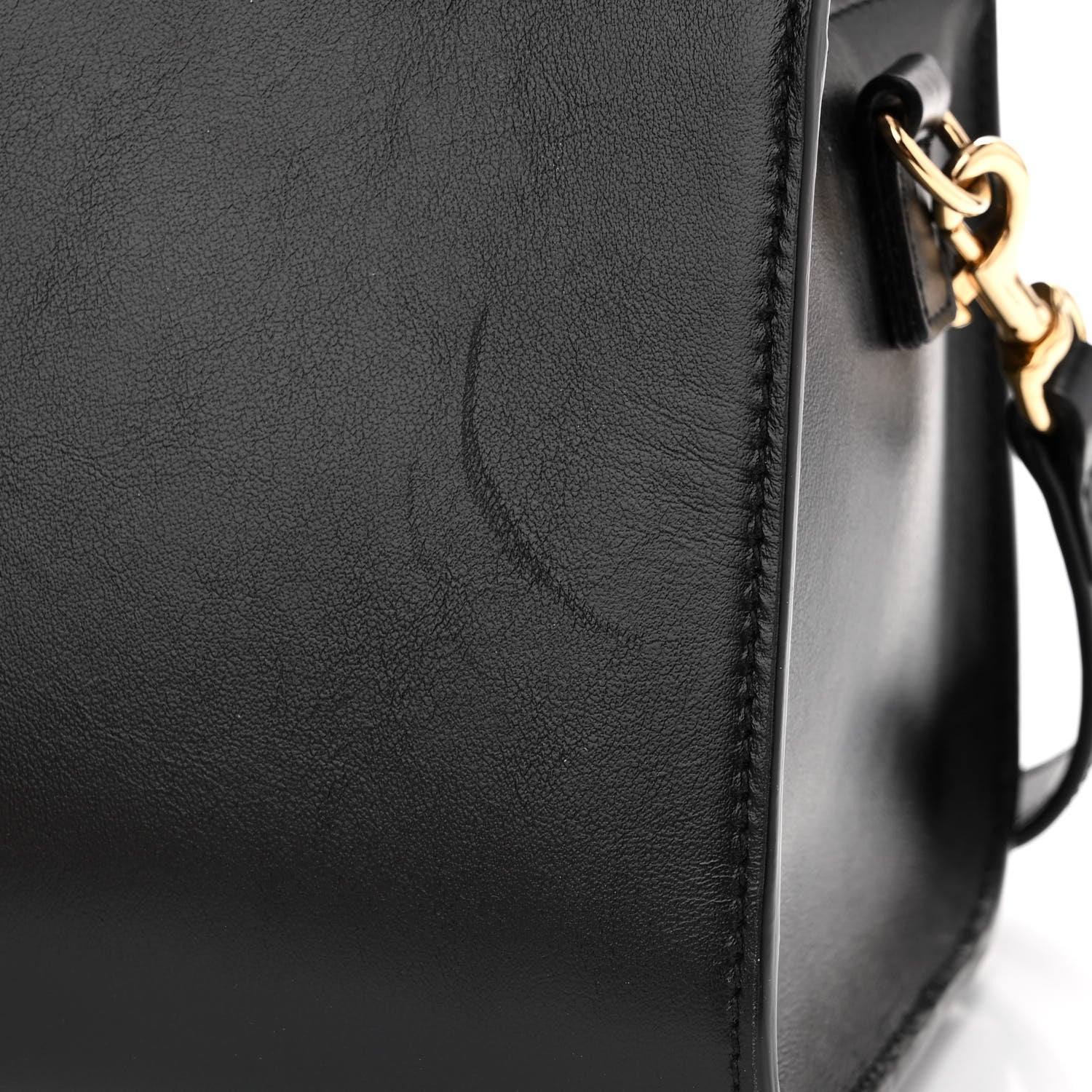 Saint Laurent Calfskin Monogram Baby Cabas Black 13 of 13