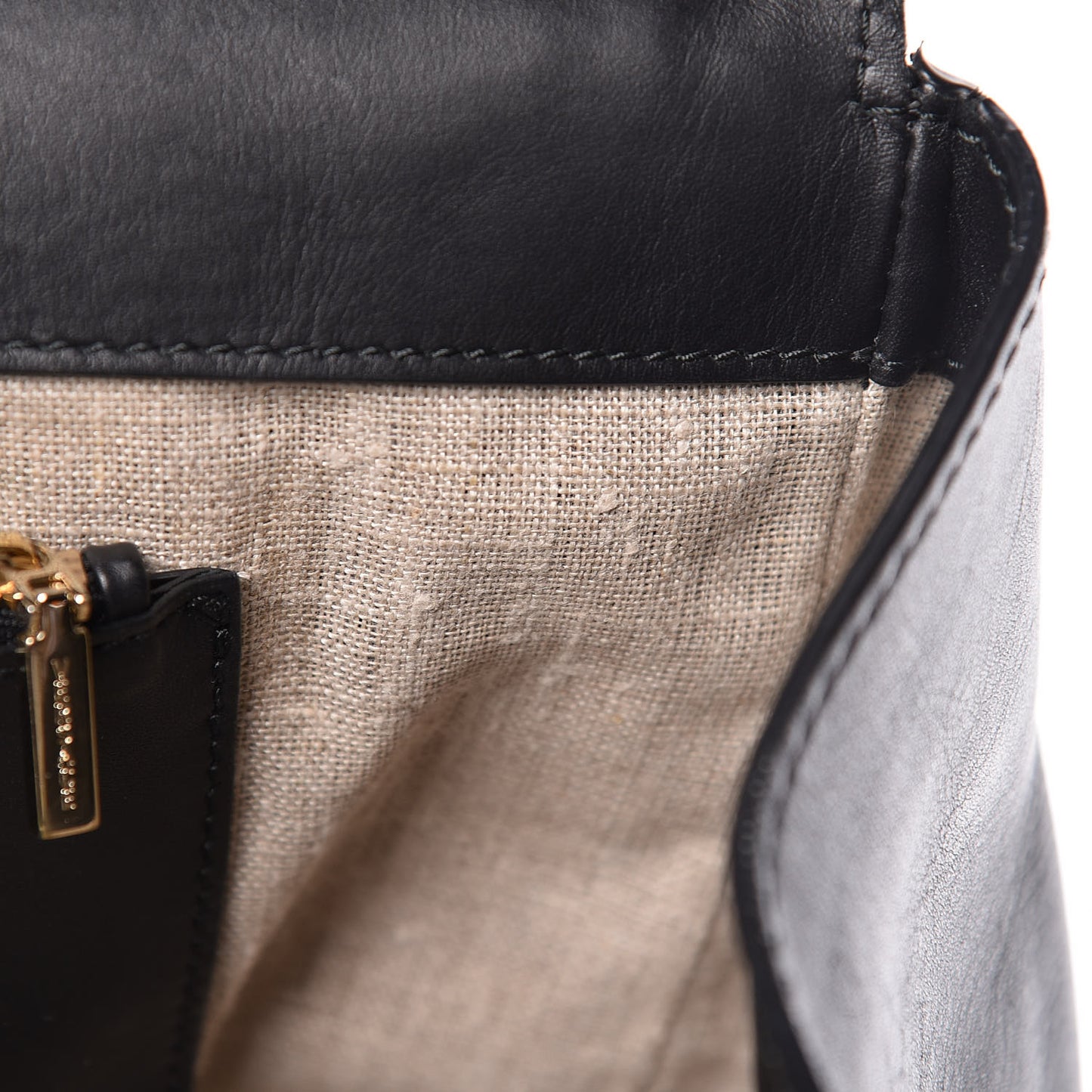 Calfskin Large Palazzo Empire Bag Black