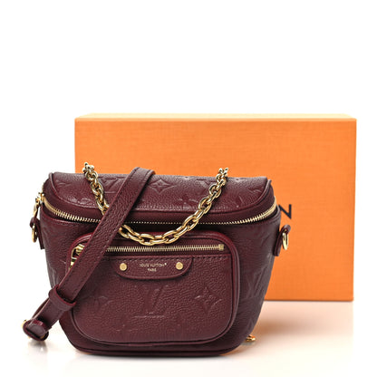 Louis Vuitton Empreinte Mini Bumbag Wine 10 of 10