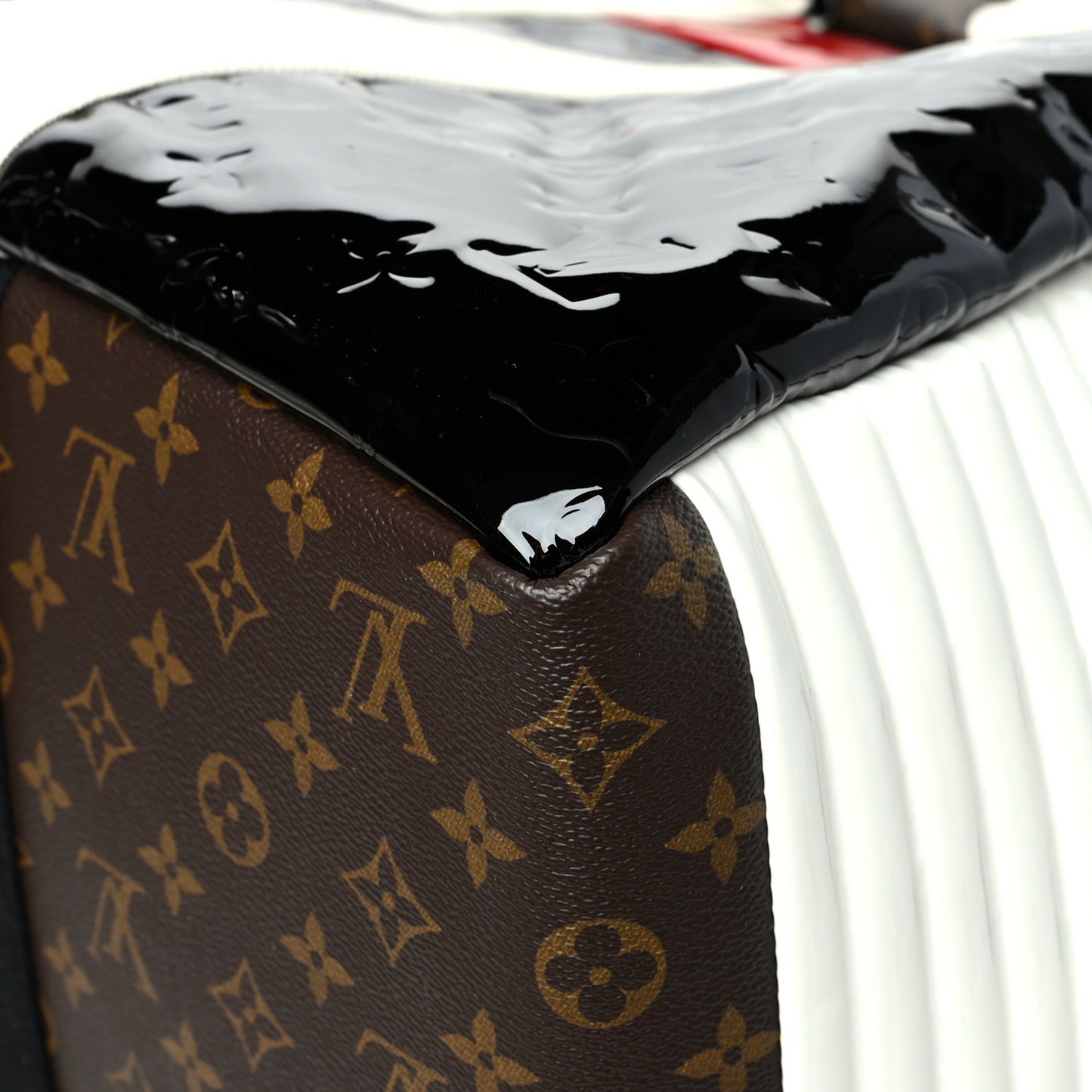 Patent Embossed Monogram Carry All GM Black