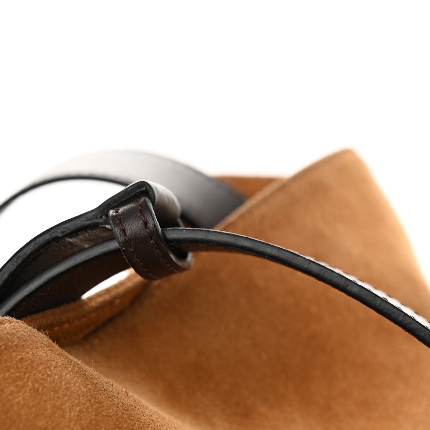 Loewe Suede Flamenco Knot Bag Tan 12 of 12