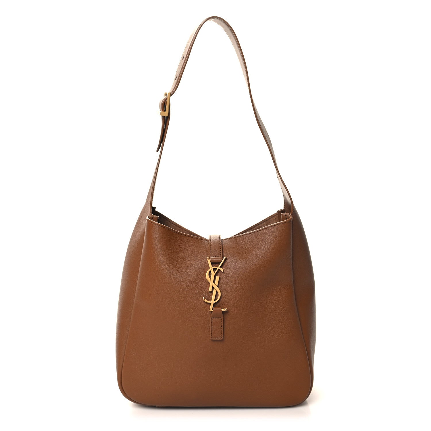 Saint Laurent Smooth Calfskin Small Le 5 A 7 Soft Hobo Fox 1 of 9