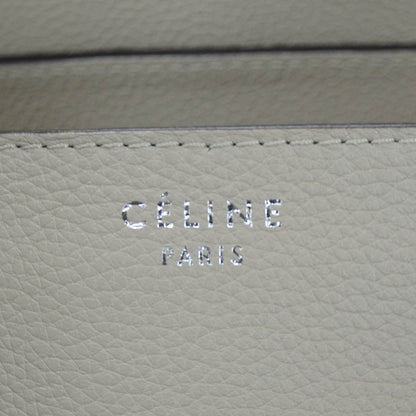 Celine Pebbled Leather Mini Luggage Bag Dune 8 of 12