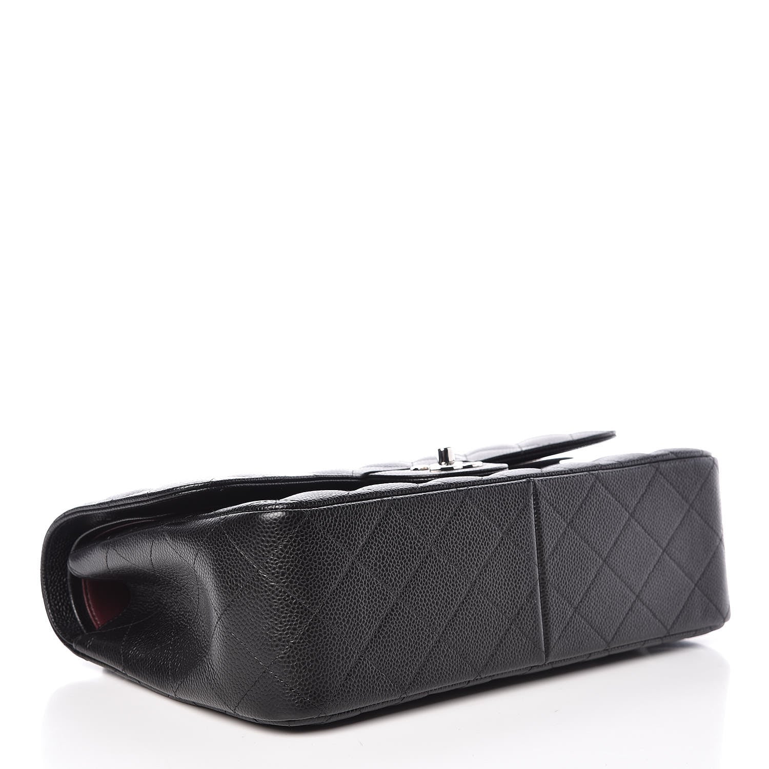 Chanel Caviar Quilted Jumbo Double Flap Black 4 of 10