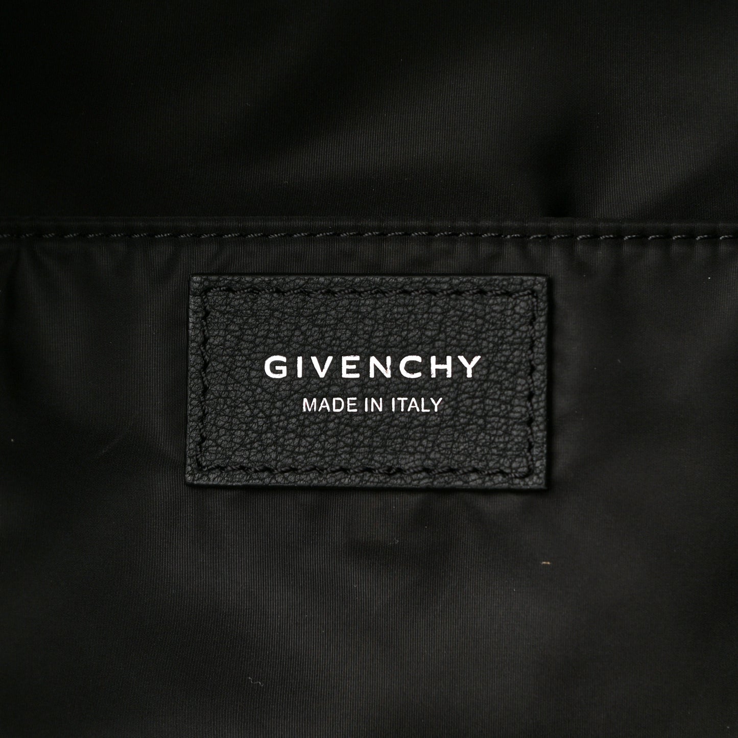 Nylon Bandana Backpack Black