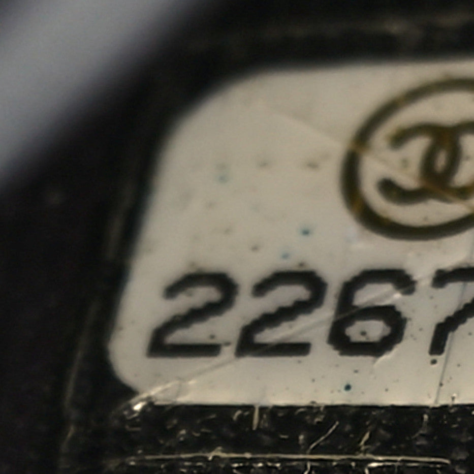 Chanel Lambskin Quilted Wallet On Chain WOC Black 8 of 10