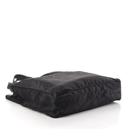 Chanel Satin Shopping Tote Black 4 of 10