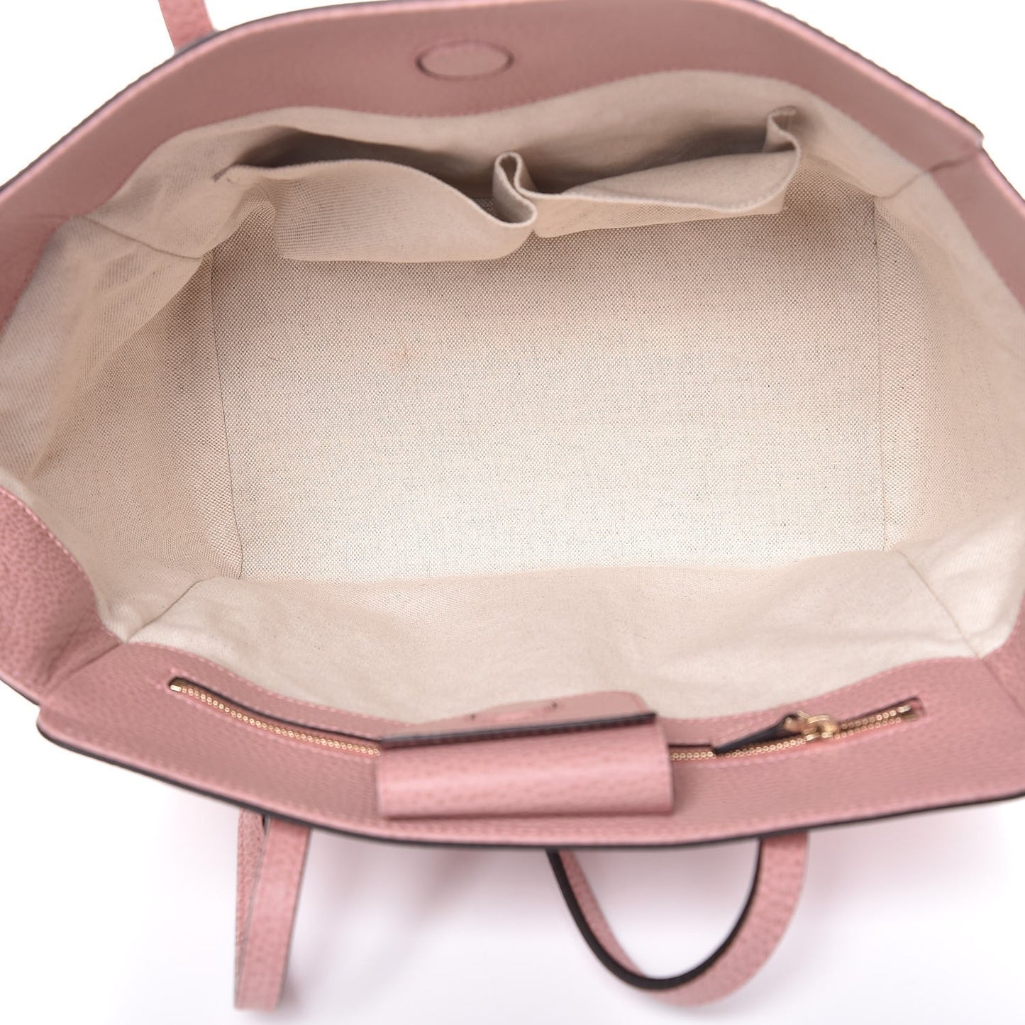 Dollar Calfskin Small Swing Tote Soft Pink
