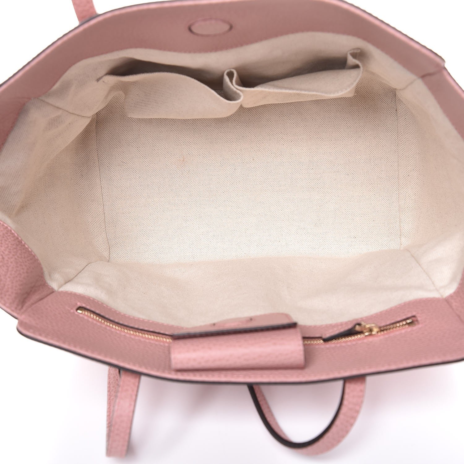 Gucci Dollar Calfskin Small Swing Tote Soft Pink 5 of 6