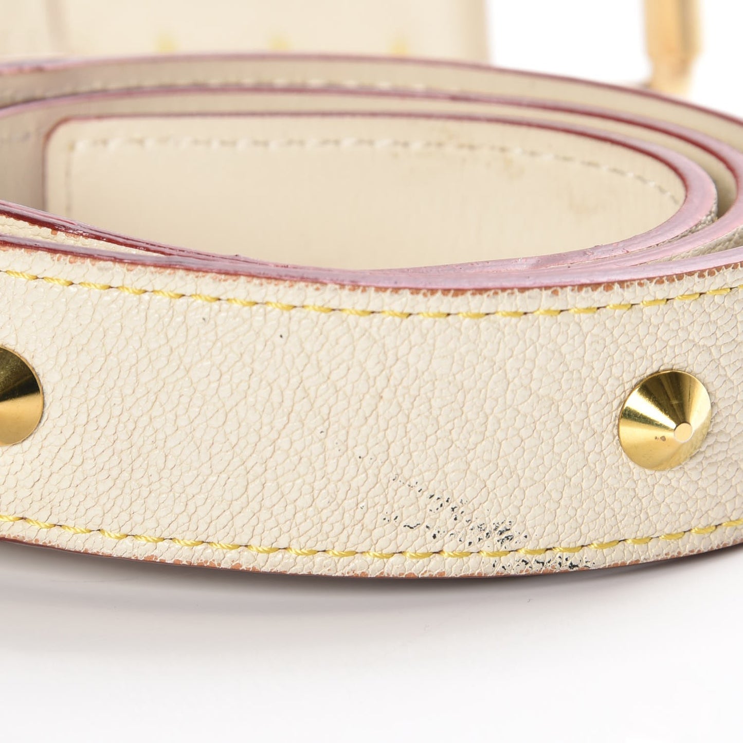 Suhali Studded Belt 80 32 White