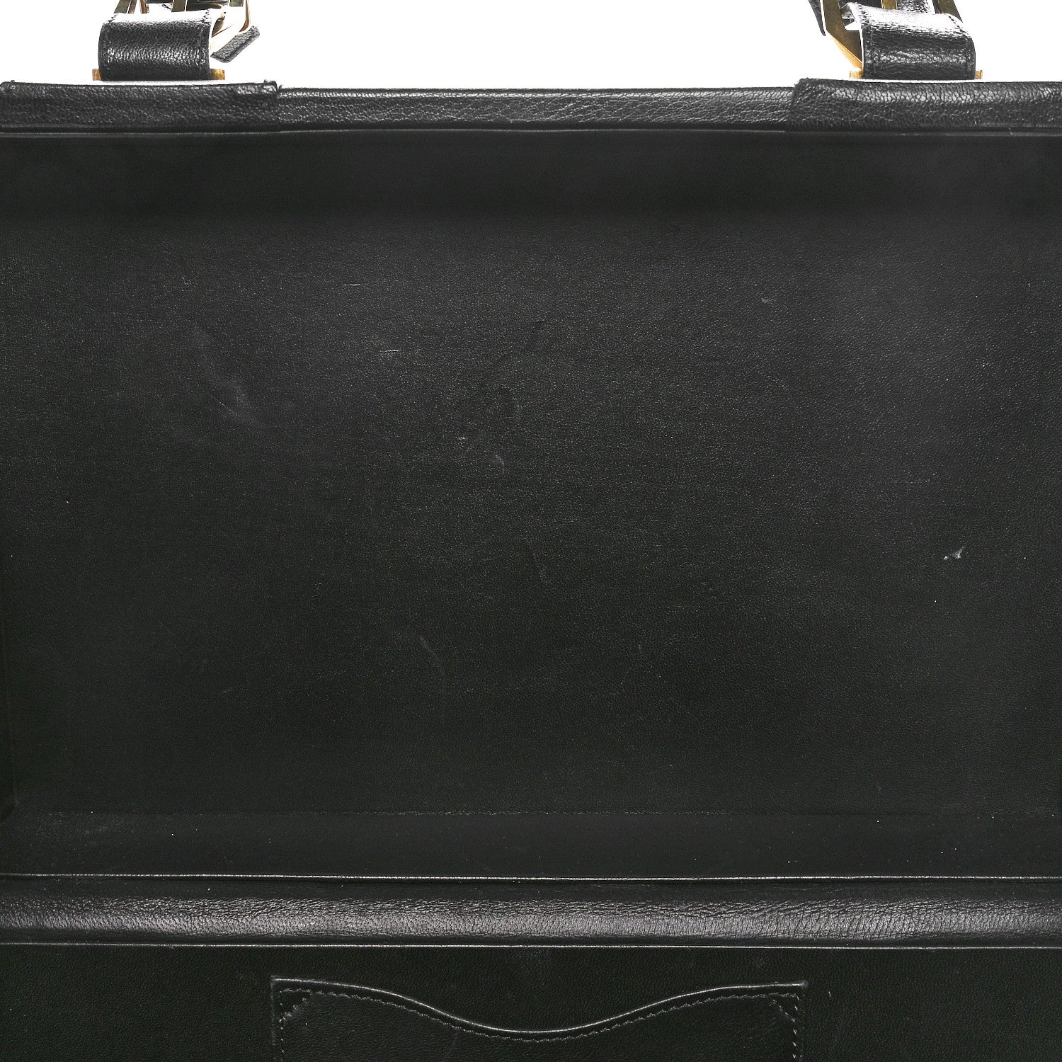 Versace Calfskin Medusa Vanity Train Case Black 5 of 10