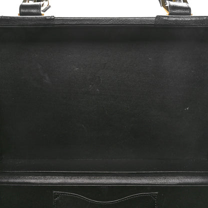 Versace Calfskin Medusa Vanity Train Case Black 5 of 10