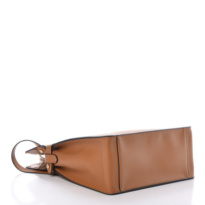 Fendi Vitello Grace Suede Flip Tote Nocciola Marrone 7 of 12