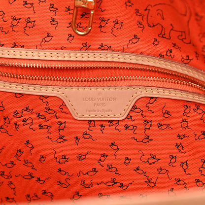 Louis Vuitton Catogram Neverfull MM Marron 7 of 16