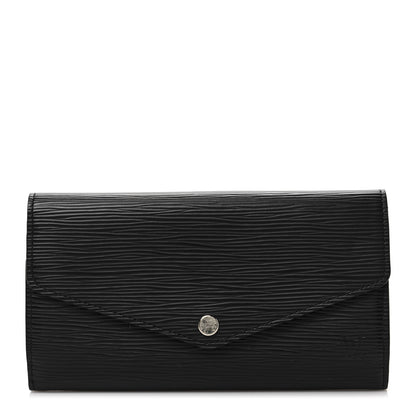 Louis Vuitton Epi Sarah Wallet NM Black 1 of 6