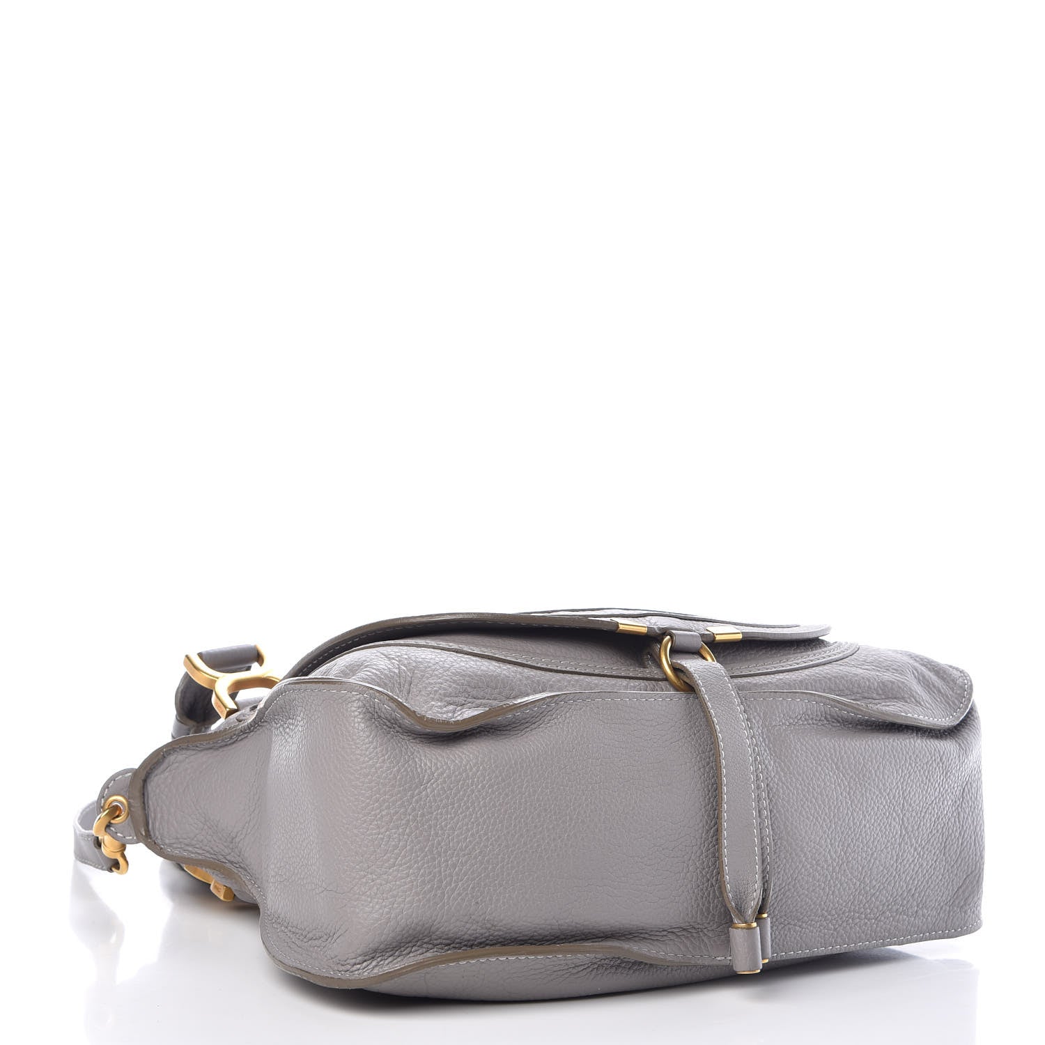 Chloe Calfskin Medium Marcie Satchel Cashmere Grey 5 of 11