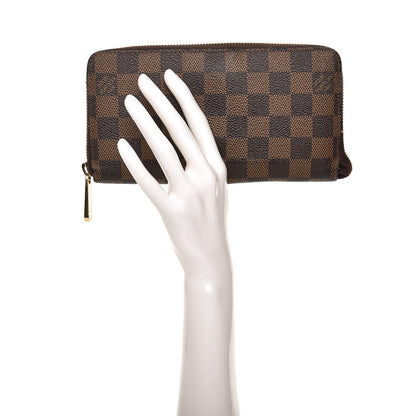 Louis Vuitton Damier Ebene Zippy Wallet 2 of 10
