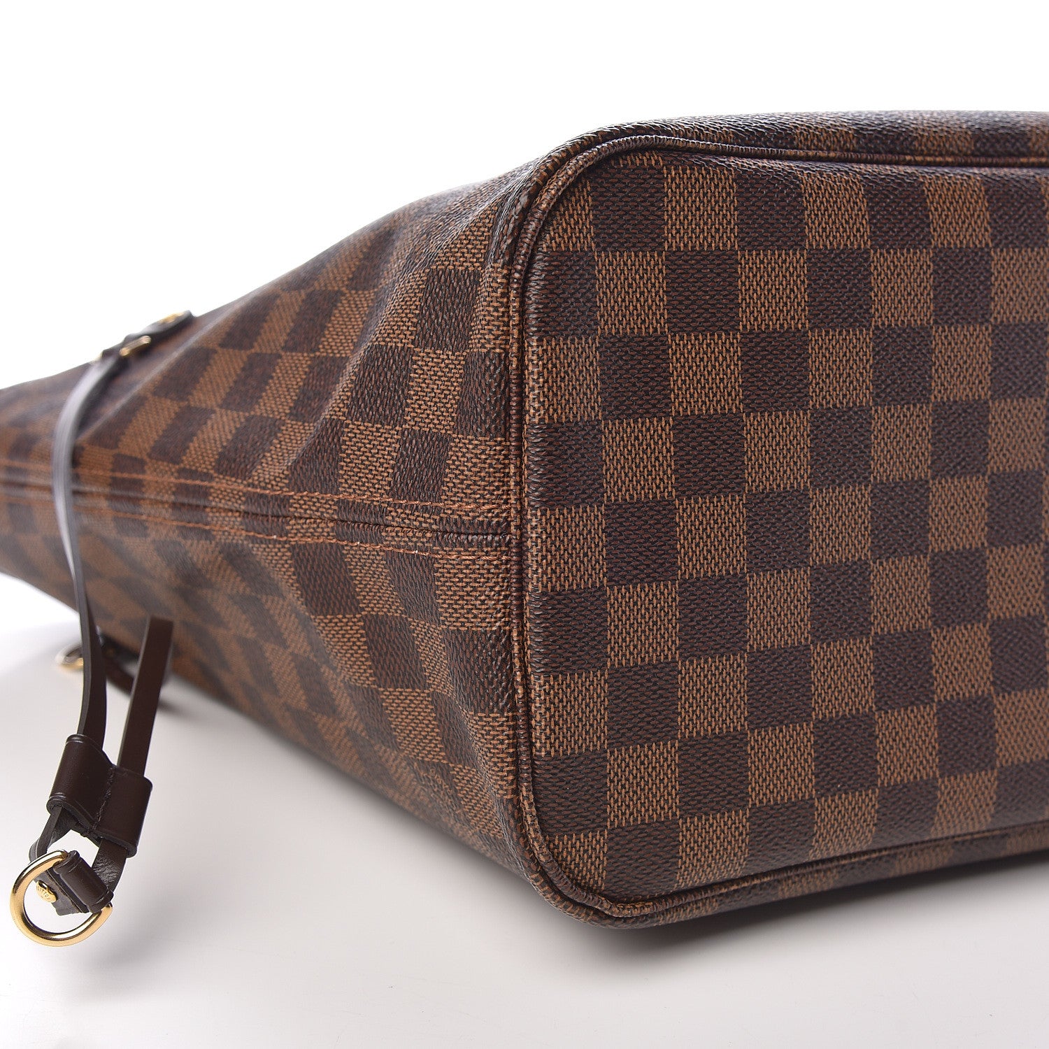Louis Vuitton Damier Ebene Neo Neverfull MM Rose Ballerine 12 of 14