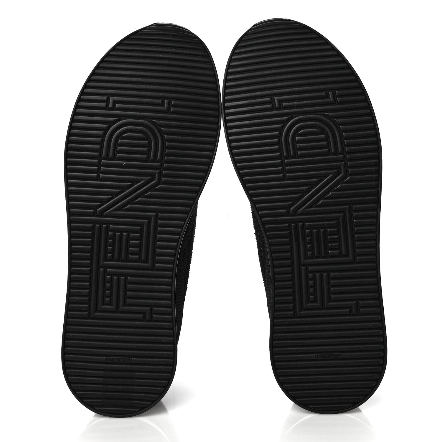 Fendi X SARAH COLEMAN Mesh FF Vertigo Runner Slip On Sneakers 36 Black 7 of 13